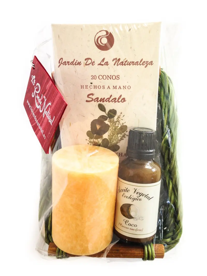 Vela Perfumada CanVela Sensaciones - Bergamota, Lavanda y Ylang Ylang con Rodocrosita