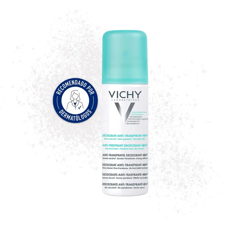 Vichy Desodorante Antitranspirante Spray 48H - Transpiración Intensa