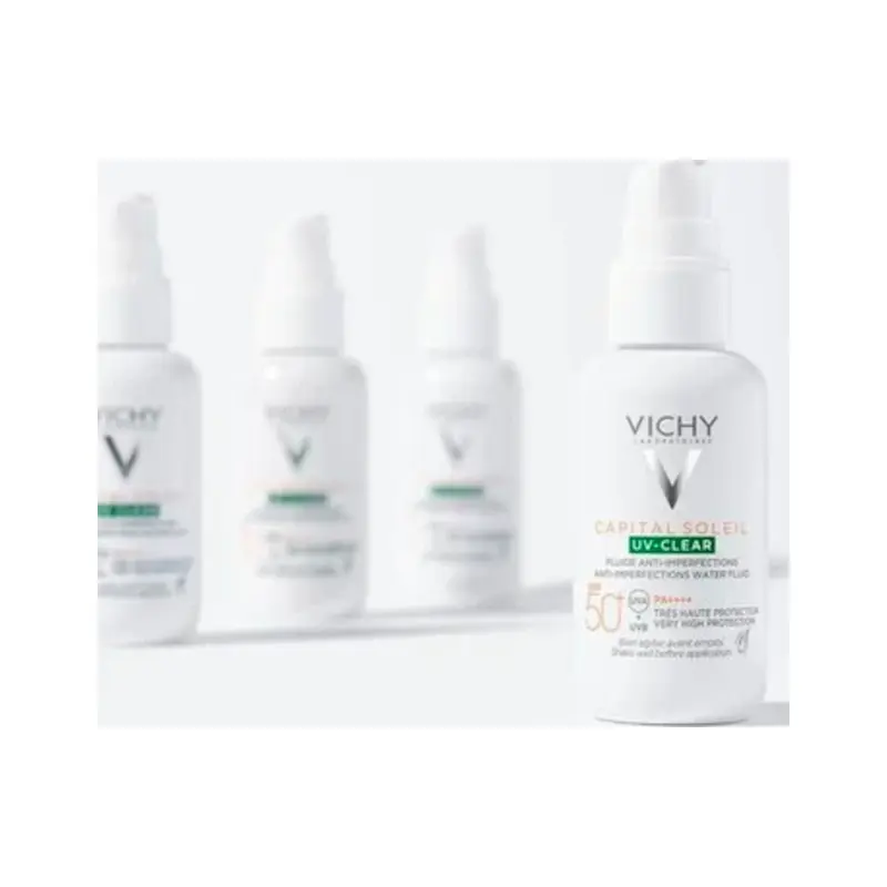 VICHY SOLAR UV CLEAR WATER FLUID SPF50+ 40ML