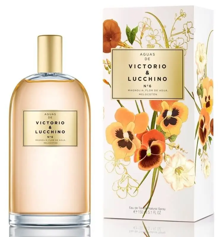 Victorio & Lucchino nº 6 Magnolia Flor de Agua Melocotón 150Vp