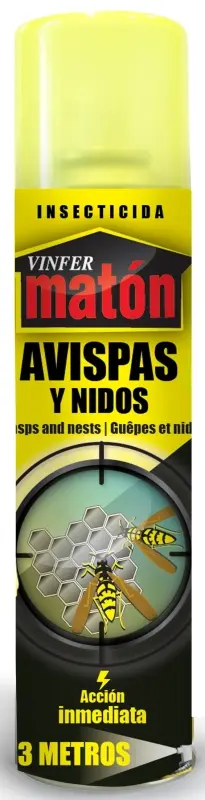 Vinfer Matón Insecticida Avispas y Nidos 400 ml