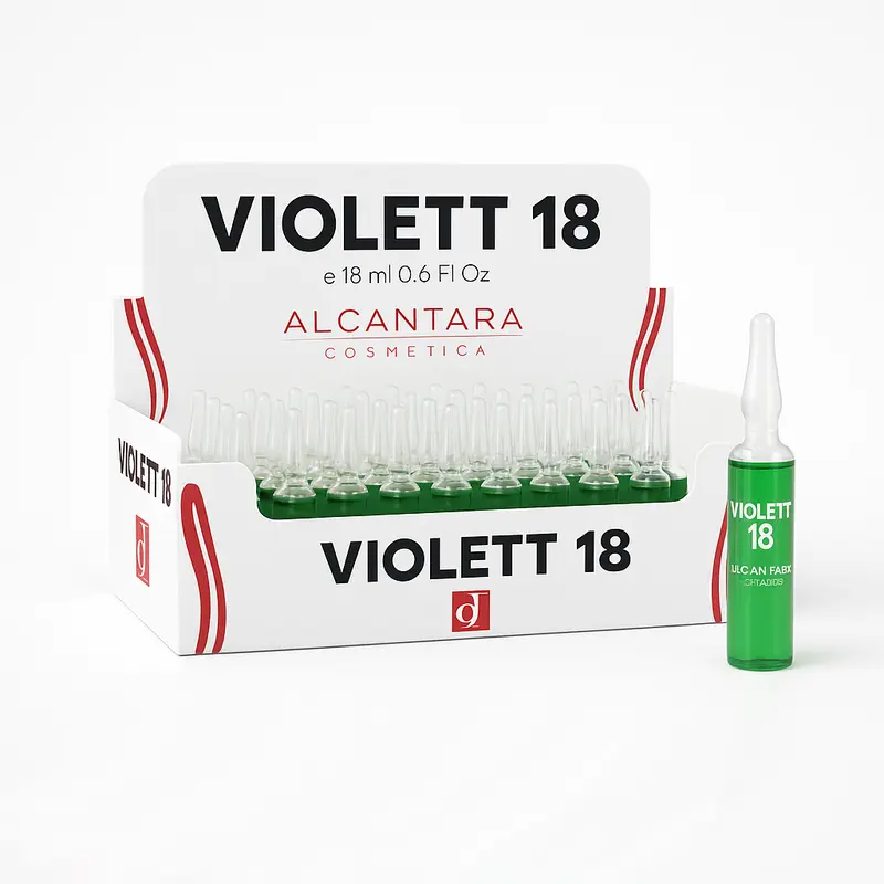 VIOLETT 18 Plis Reestructurante Ampollas
