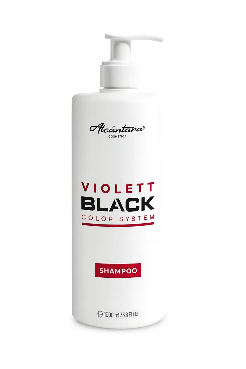 Violett Black Color System Champú
