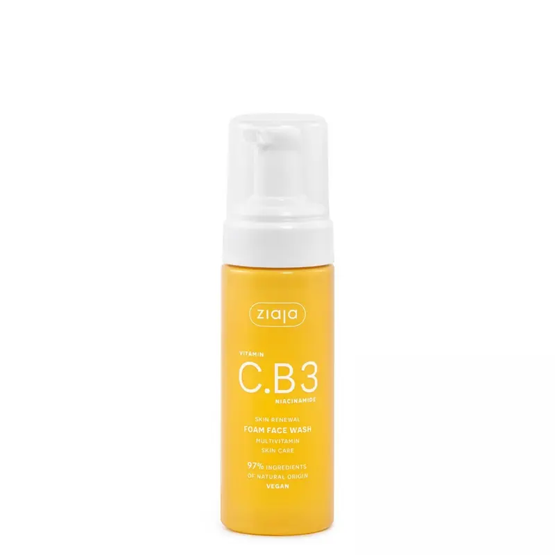 VITAMINA C.B3 NIACINAMIDA Espuma limpiadora facial - Ziaja