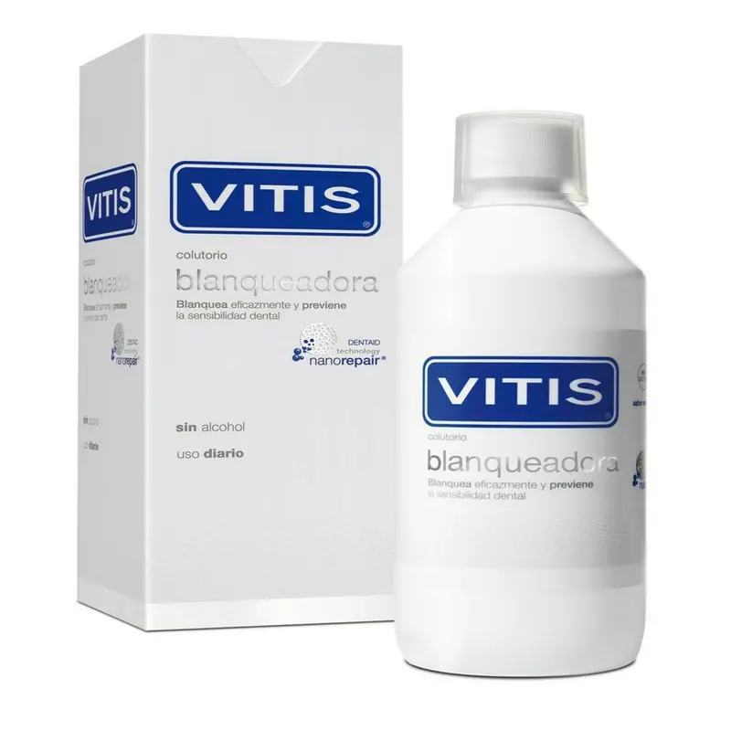 Vitis Colutorio Blanqueador 500ml - Tecnología Nanorepair
