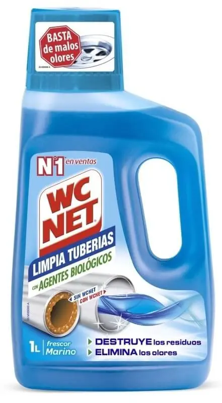 WC Net Limpia Tuberías Agentes Biológicos 1L
