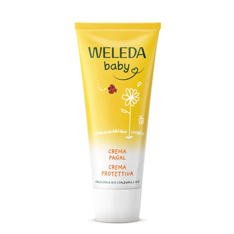 Weleda Crema Pañal Caléndula - Protección y Calma para Pieles Sensibles del Bebé 75ml