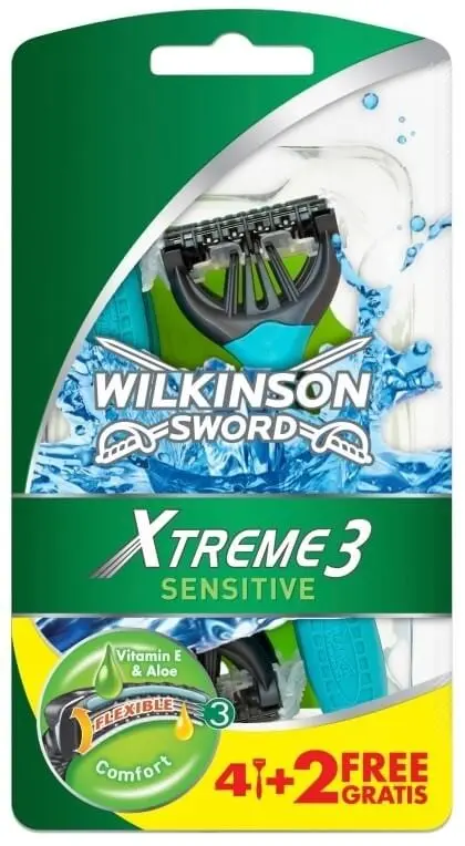 Wilkinson Maquinilla Desechable X treme 3 4 Unidades + 2 Unidades