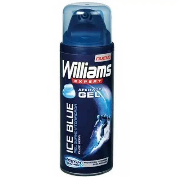 Williams Gel Afeitado Ice Blue 200ml - Gel de Afeitar en Spray