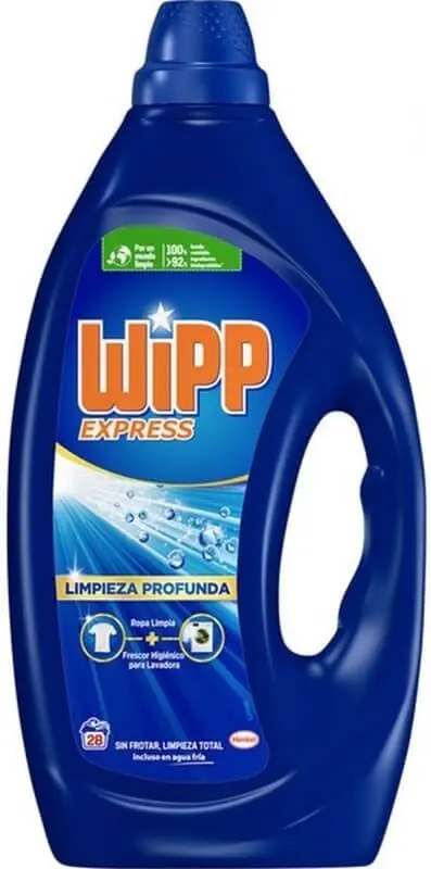 Wipp Express Detergente Gel - 28D 1,260 Limpieza Profunda