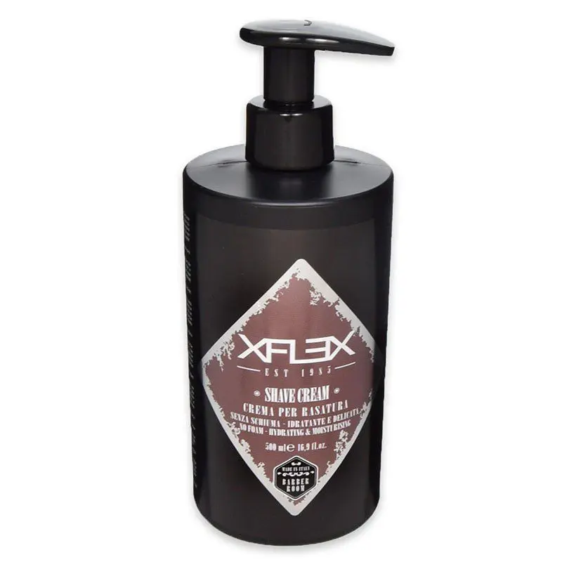 Xflex, Crema de Afeitado, Shave Cream 500 ml