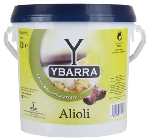 Ybarra Salsa Alioli 1,8L