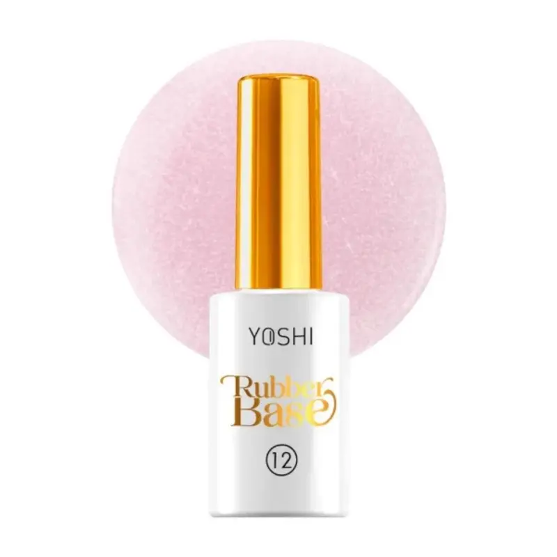Yoshi Base Rubber nº12 | Base Autonivelante Profesional para Uñas