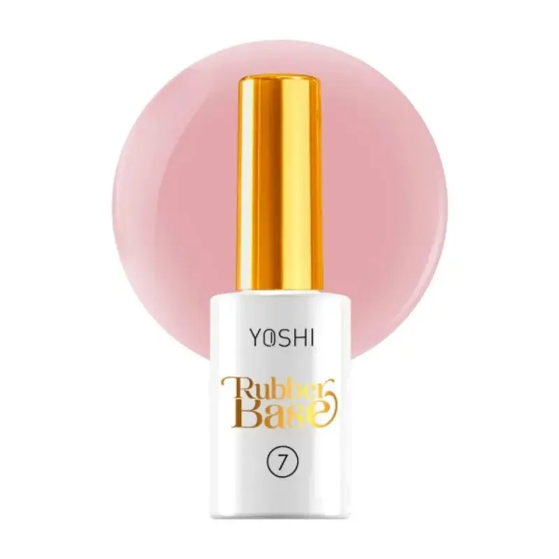 Yoshi Base Rubber nº7 | Base Autonivelante Profesional para Uñas