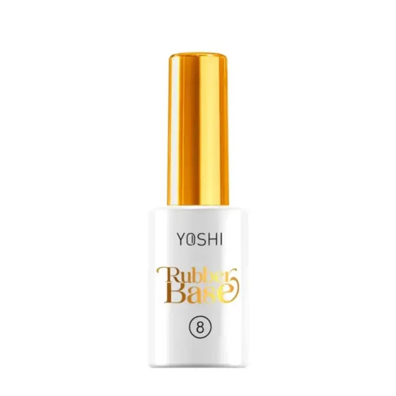 Yoshi Base Rubber nº8 | Base Autonivelante Profesional para Uñas