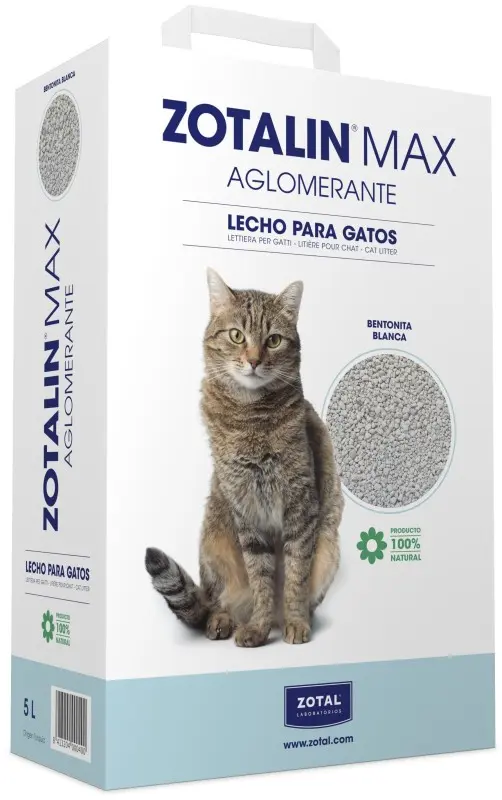 Zotalin Max Lecho para Gatos 5 L