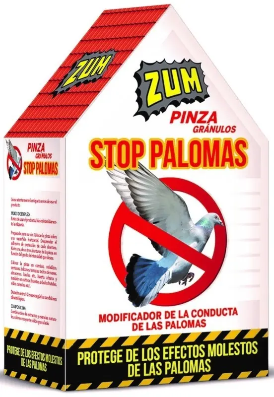 Zum Pinza Stop Palomas Gránulo